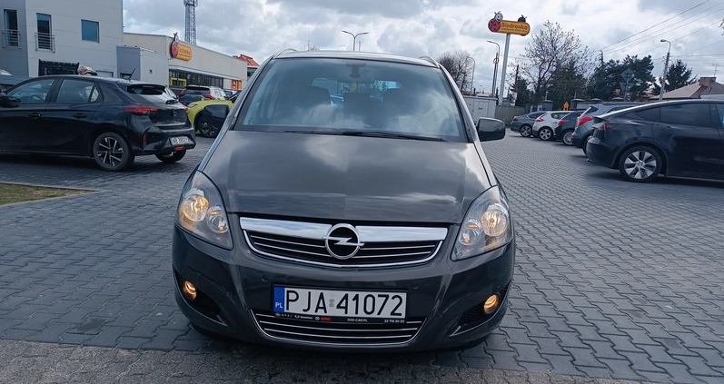 Opel Zafira cena 33900 przebieg: 129100, rok produkcji 2013 z Grybów małe 92